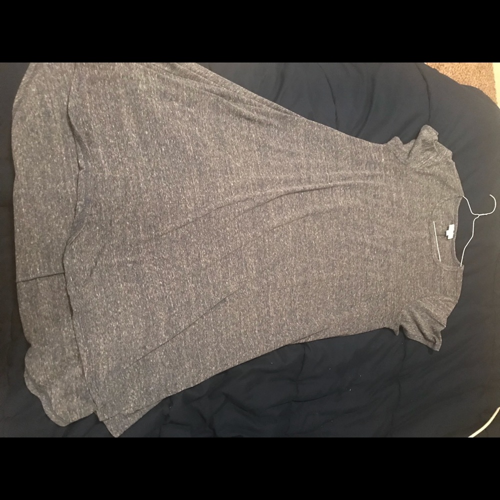 Medium LuLaRoe dark blue/grey carly